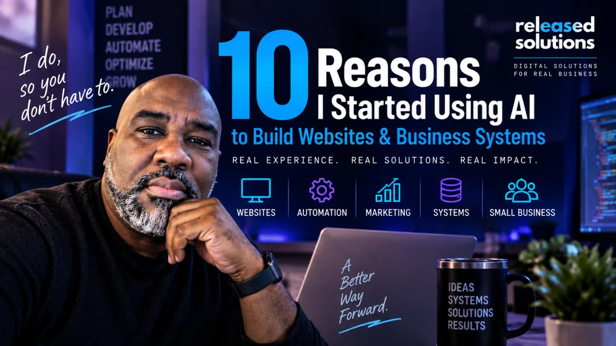 10 Reasons I Started Using AI to Build Websites and Business Systems