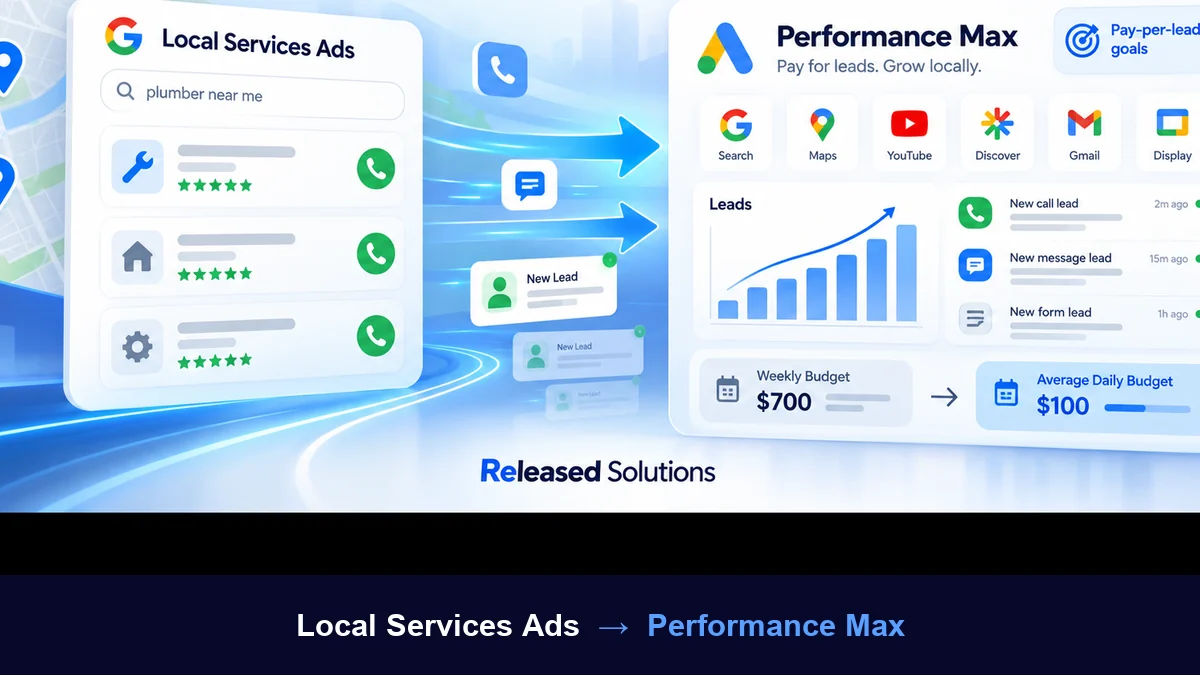 Google Is Moving Local Services Ads Into Performance Max: What Local Businesses Need to Know