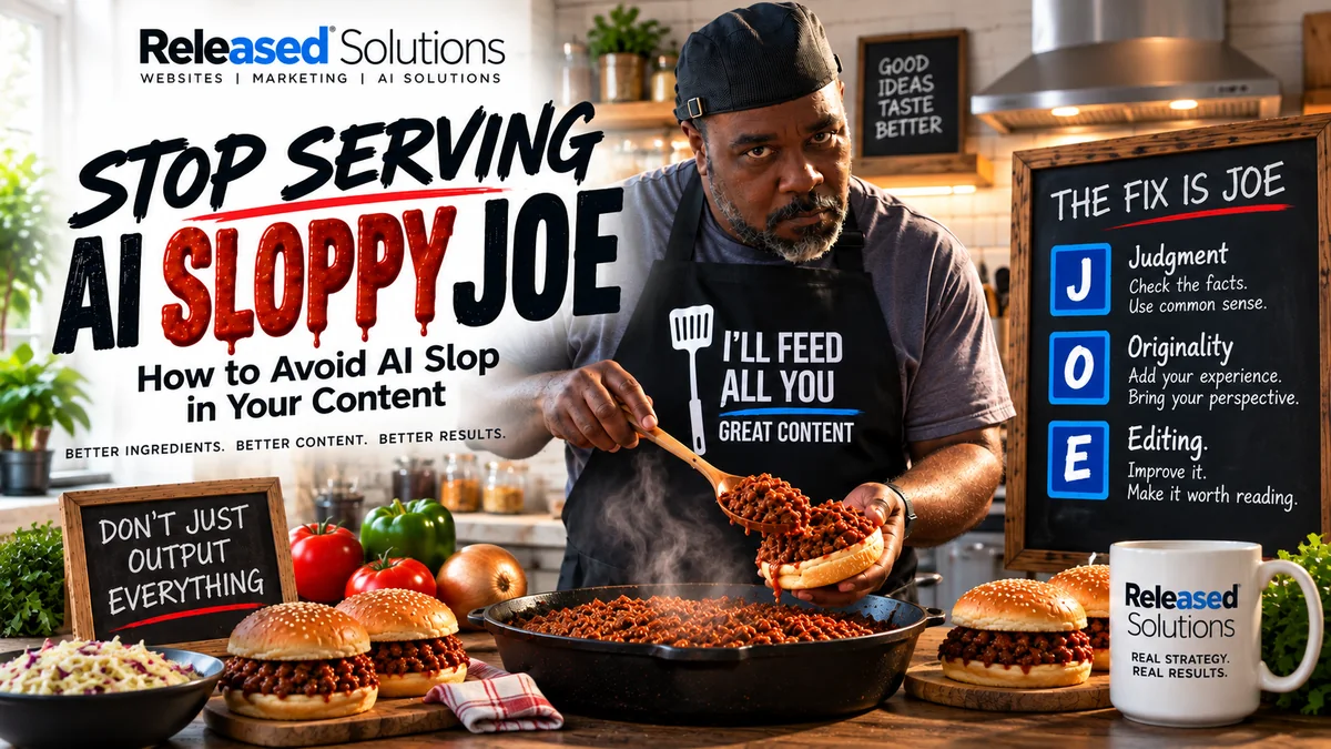Stop Serving AI Sloppy JOE: How to Avoid AI Slop in Your Content