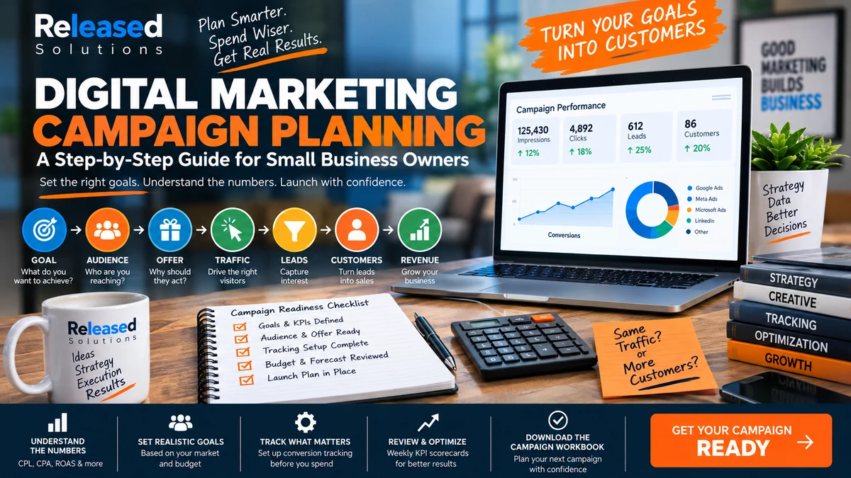 Digital Advertising Campaign Planning in 2026: A Small-Business Guide to Goals, Budgets, CPA and KPIs