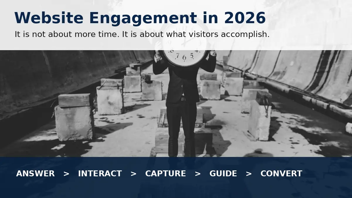 Website Engagement in 2026: 9 Ways to Turn Visitors Into Customers