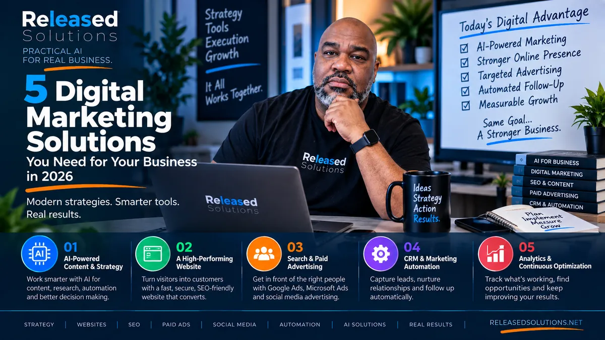 5 Digital Marketing Solutions Every Small Business Needs in 2026