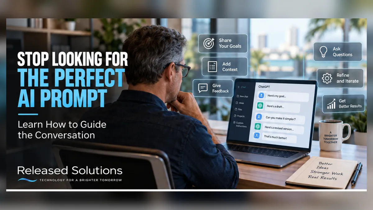 Stop Looking for the Perfect AI Prompt: Learn How to Guide the Conversation