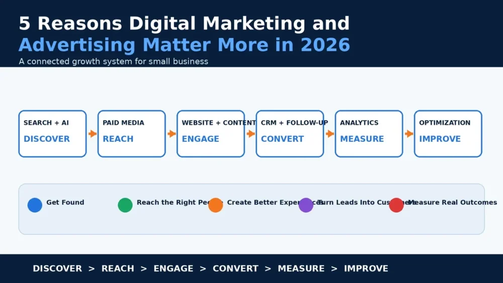 Why digital marketing and advertising matter for small businesses in 2026