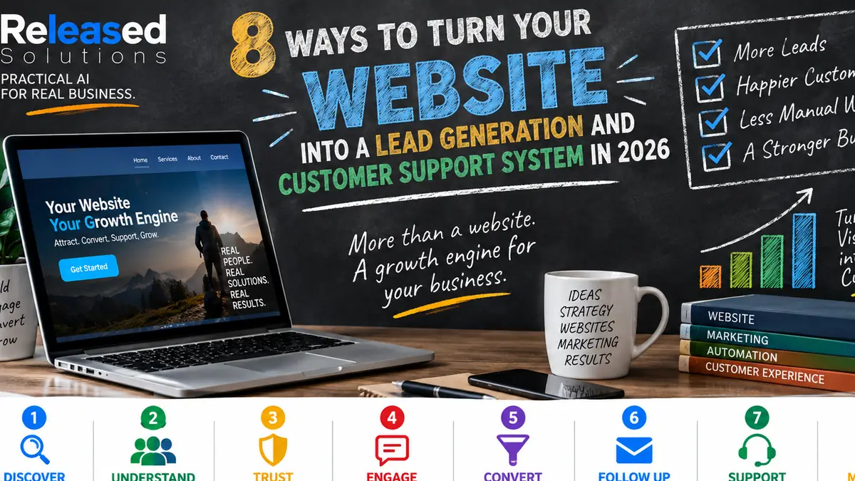 8 Ways to Turn Your Website Into a Lead Generation and Customer Support System in 2026