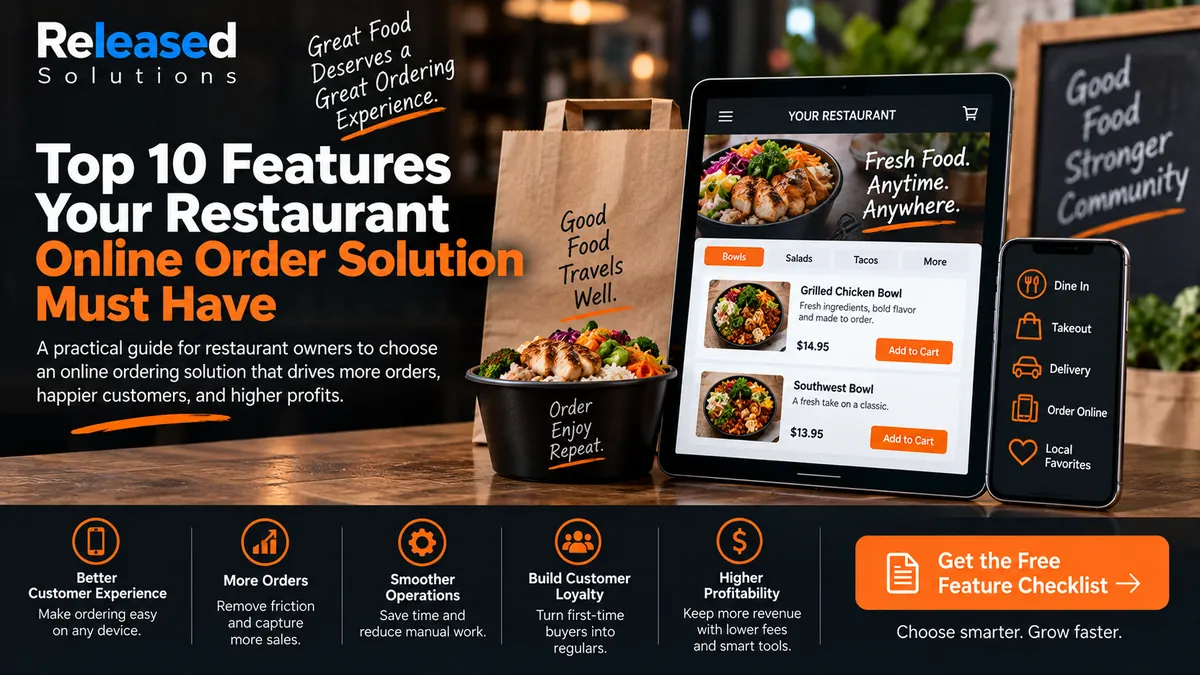Top 10 Features Your Restaurant Online Ordering Solution Must Have in 2026