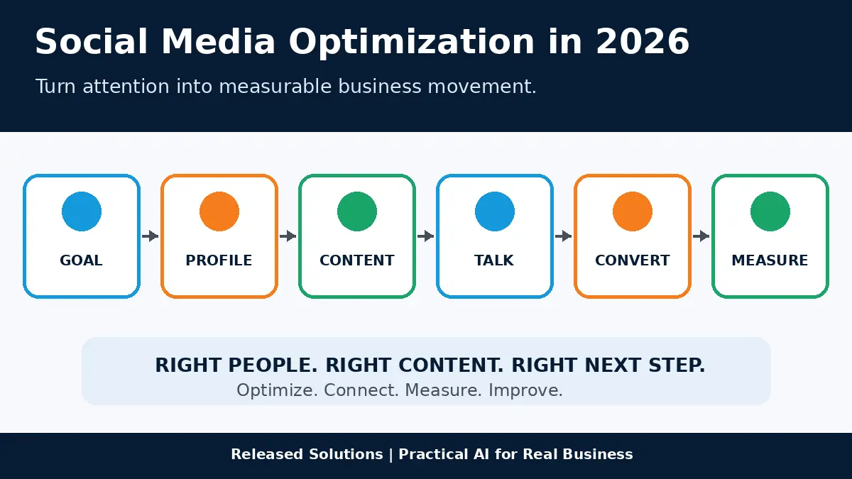 Social Media Optimization in 2026: How Small Businesses Turn Attention Into Business Growth