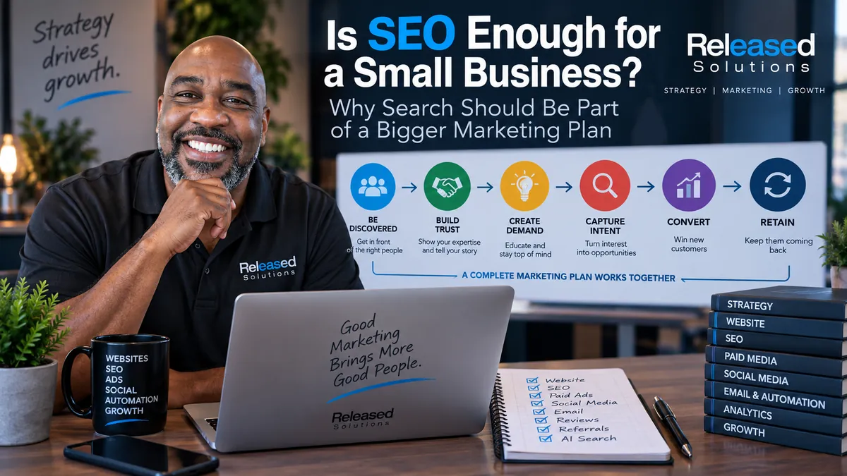 Is SEO Enough for a Small Business? Why Search Should Be Part of a Bigger Marketing Plan