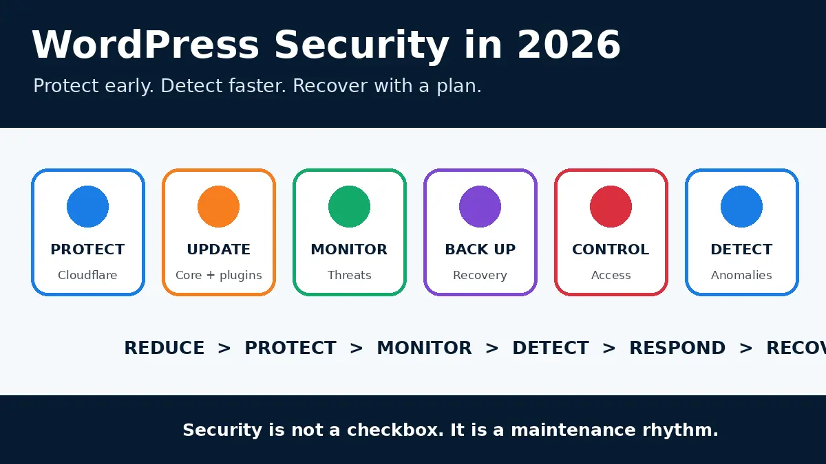 WordPress Security in 2026: 8 Ways to Protect Your Website Before a Threat Becomes a Crisis